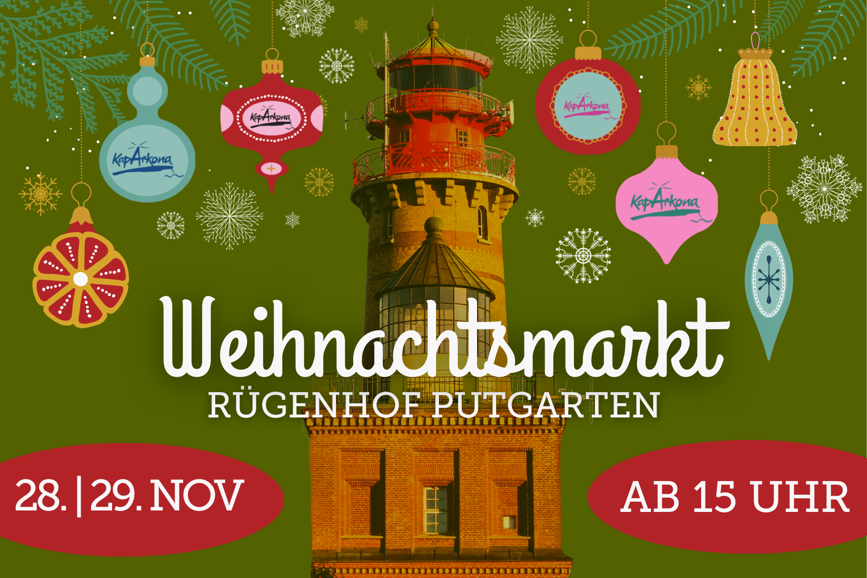 Weihnachtsmarkt Rügenhof Putgarten